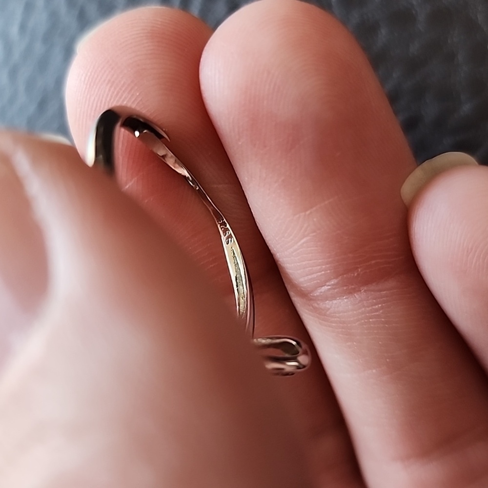 Sterling Silver Adjustable Ring - image 8
